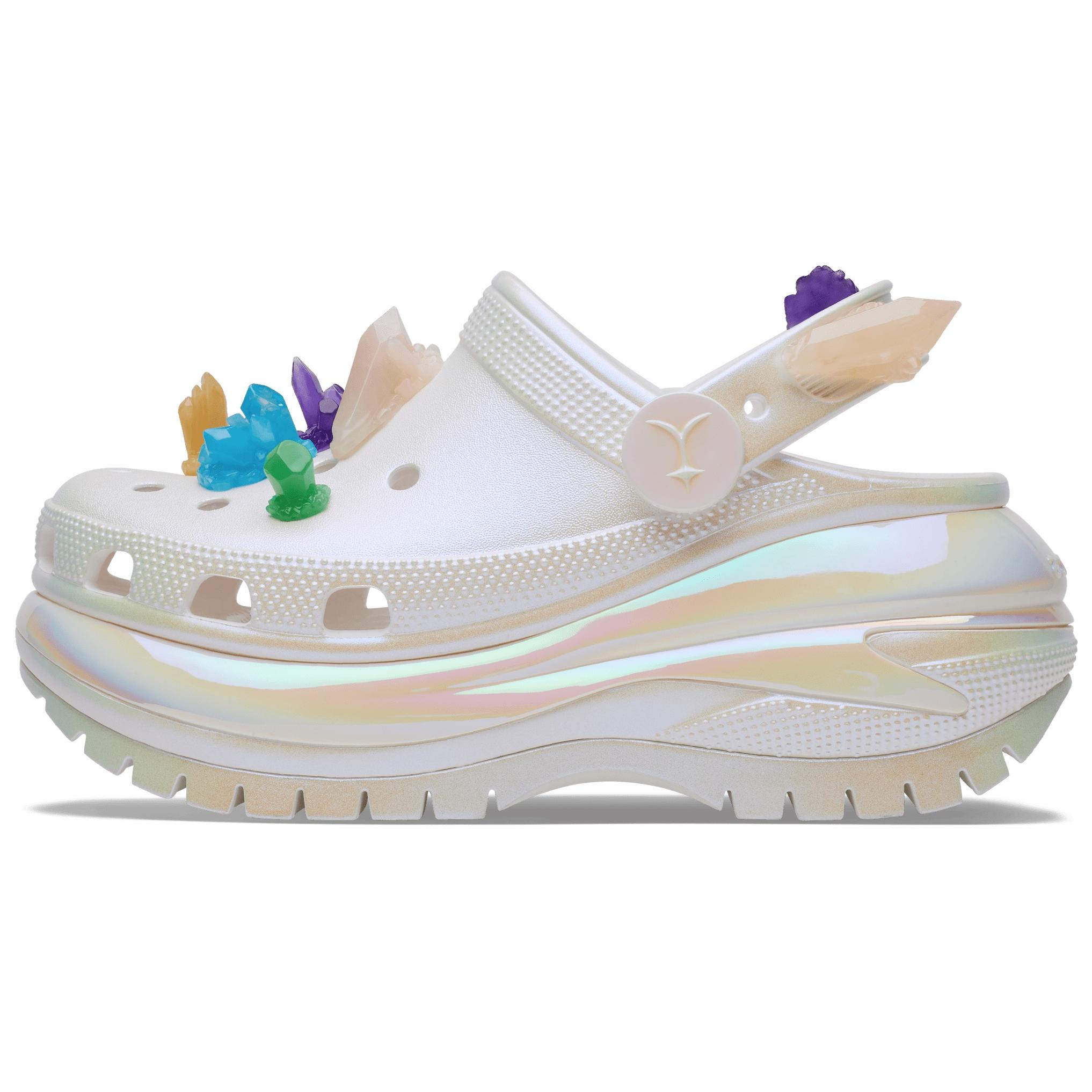 Сабо Crocs Mega Crush Clog (бежевые)