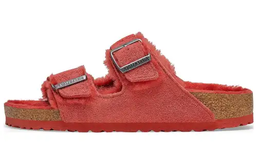 Birkenstock Arizona Slide Slippers Unisex Red