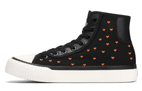 Dickies Slip Resistant Abrasion Resistant Slip Resistant Abrasion Resistant High top Canvas Shoes Women's Black