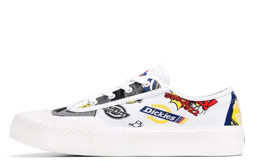 Dickies Canvas Shoes Men's Low Top White