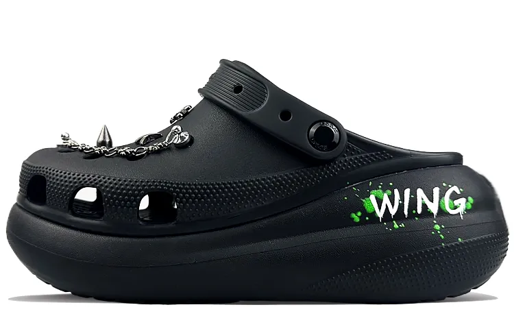 Crocs Classic Crush Clogs Unisex Black