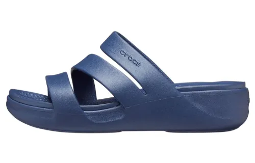 Crocs Monterey Slide Slippers Women's Marine Blue