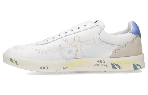 PREMIATA Calfskin Low top Skateboard Shoes Women's White