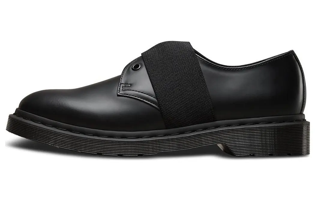Dr.Martens Top Grain Cow Leather Low top Casual Shoes Unisex Black
