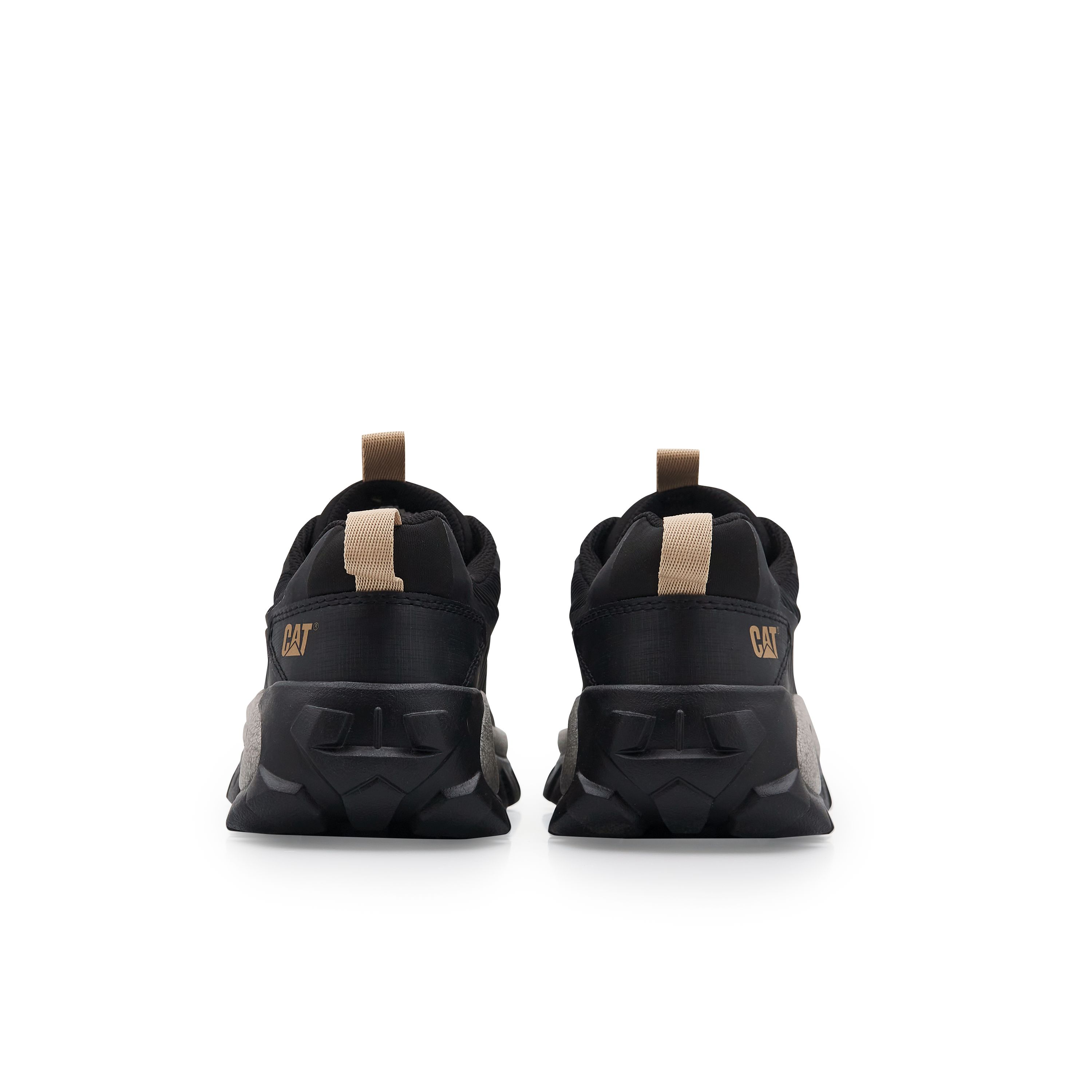 CAT Cushioning Slip Resistant Low top Outdoor Shoes Unisex Black