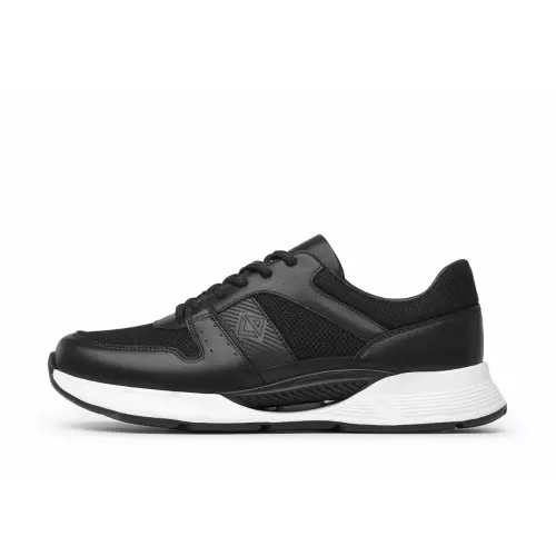 Chrisdien Deny Cow Leather Casual Shoes Men's Black