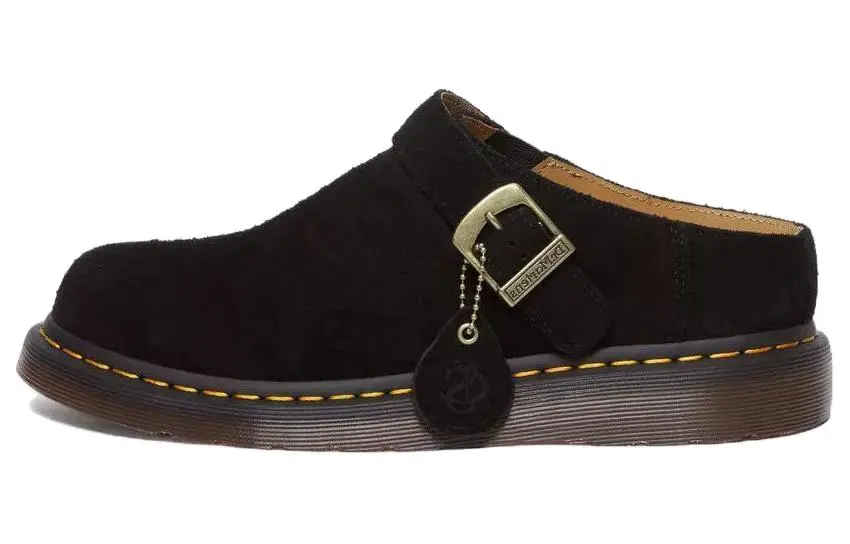 Isham Dr.Martens Desert Oasis Suede Mule 'Black'
