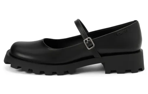 CHARLES&KEITH Pu Chunky Heel Mary Jane Shoes Women's