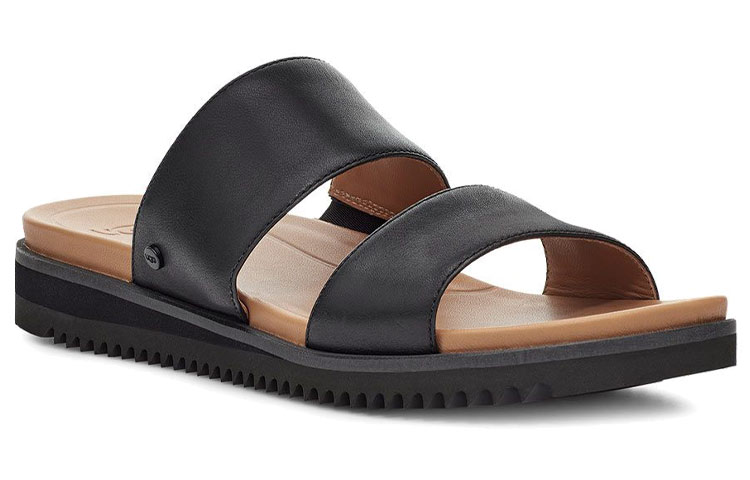 Женские шлепанцы UGG Zyle Slide (черные) — фото 3
