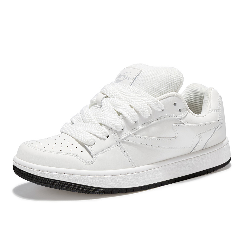 TINMUU Microfiber Leather Low top Skateboard Shoes Unisex