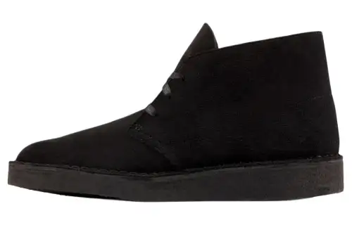 Clarks Originals Desert Coal Boot Black Suede