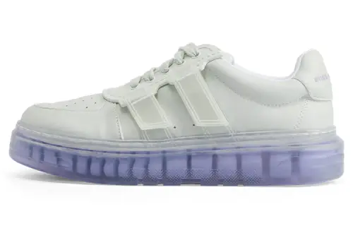 CHARLES&KEITH Pu Stylish Skateboarding Shoes Women's Lavender