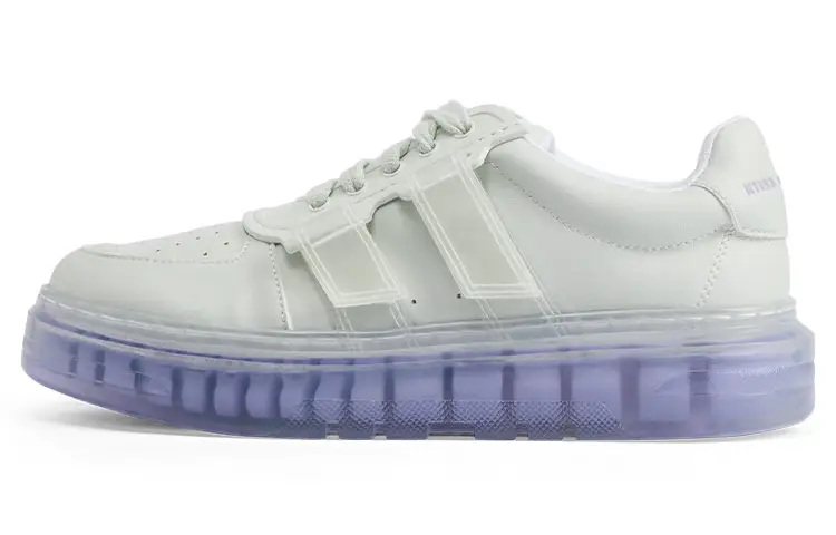 CHARLES&KEITH Pu Stylish Skateboarding Shoes Women's Lavender