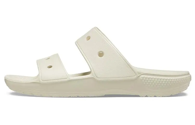 Crocs Classic Clog Slide Slippers Unisex Bone White