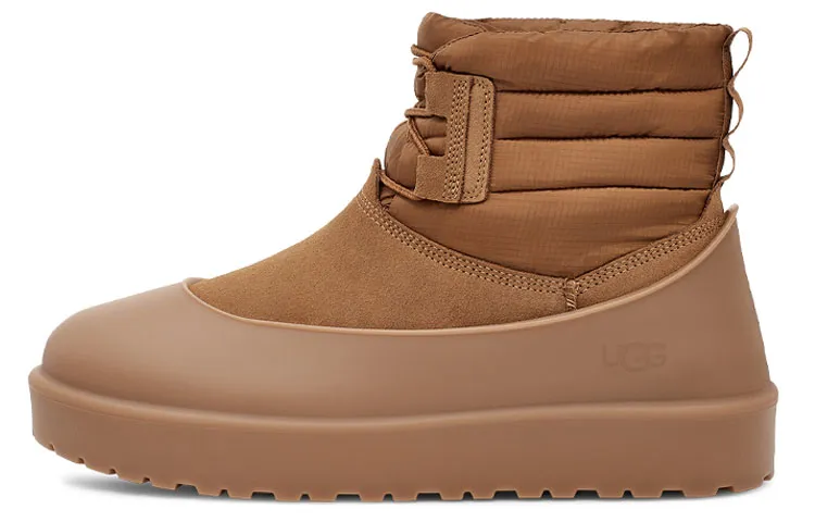 UGG Classic Mini Lace Up Weather Boot 'Chestnut'