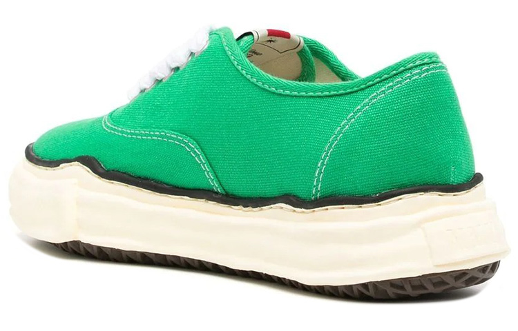 Женские кеды MIHARA YASUHIRO Baker OG Sole (зеленые) — фото 4