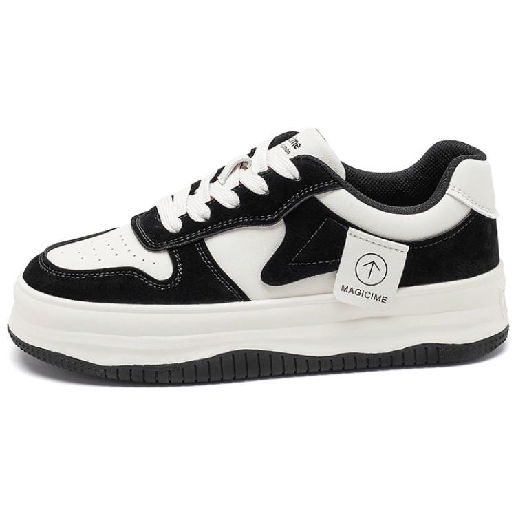 AGSDON Artificial Leather Low top Skateboard Shoes 3.5cm Women's
