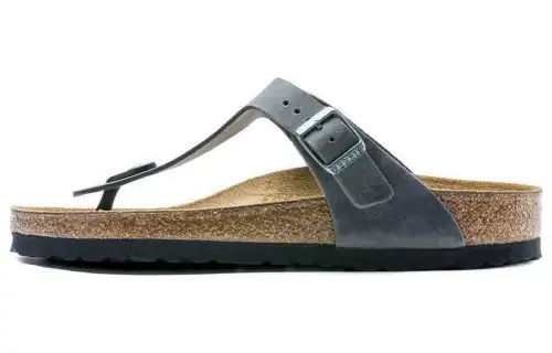 Birkenstock Abrasion Resistant Flip Flops Unisex Peacock Green Narrow