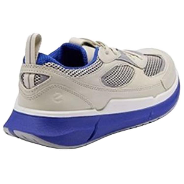 Ecco Biom 2.2 Cow Leather Abrasion Resistant Low top Running Shoes Men’s Gray Blue