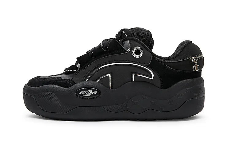 Champion CloudNine V1 Cloud Cotton Shoes Low top Skateboard Shoes Men's Black