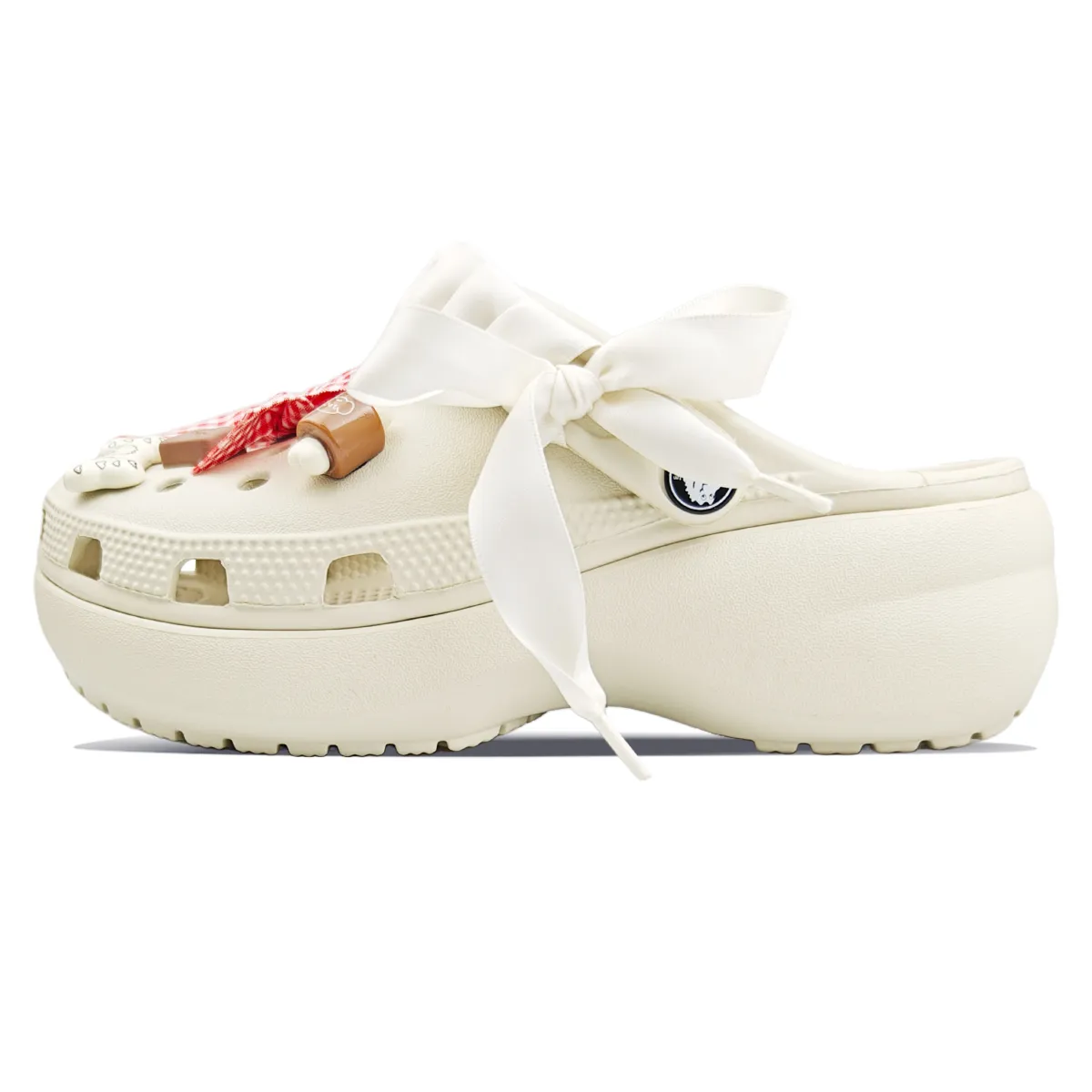 Crocs Classic Platform Clog EVA Clogs Unisex White