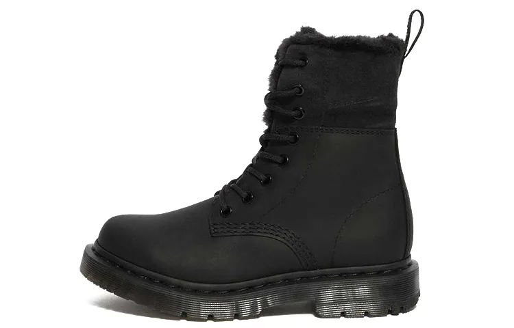Dr. Martens Dr.Martens 1460 Kolbert Wintergrip Faux Fur Lined Boots 'Black' Women's