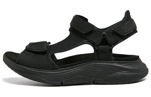 Clarks Beach Sandals Women's Black