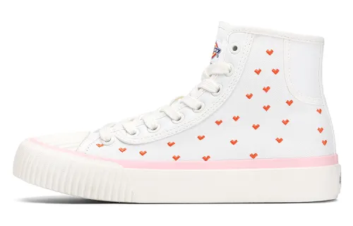 Dickies High top Canvas Shoes Women's White