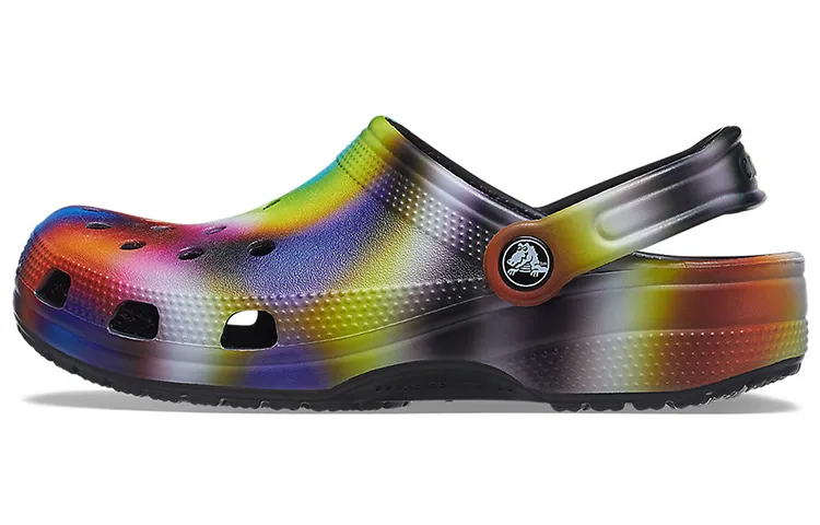 Crocs Classic Clog Sandal Unisex Multicolor Black