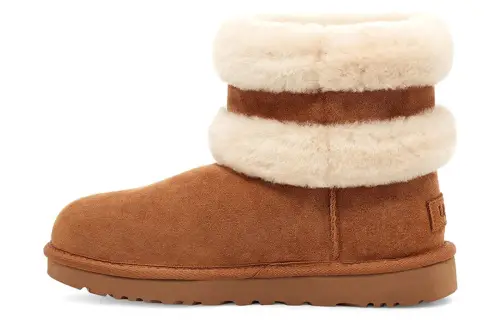 UGG Fluff Mini Belted 'Brown' Women's