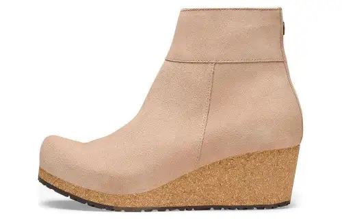 Birkenstock Suede Ankle Boots Women's Sand Narrow
