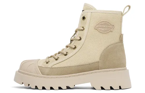 Dickies Short Combat Boots Women's Beige