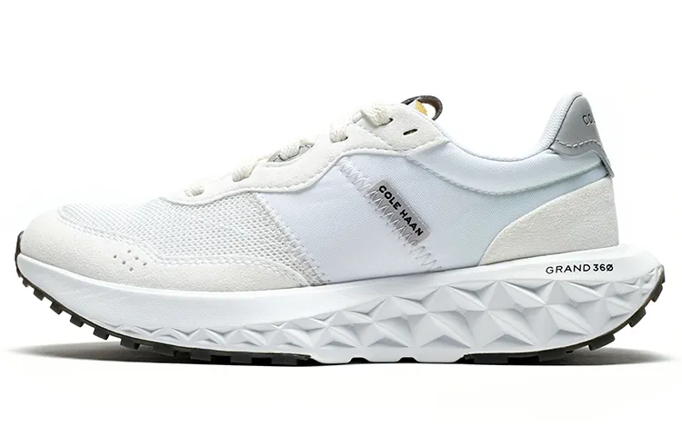COLE HAAN Cow Leather, Textile Low top Casual Shoes Women's White