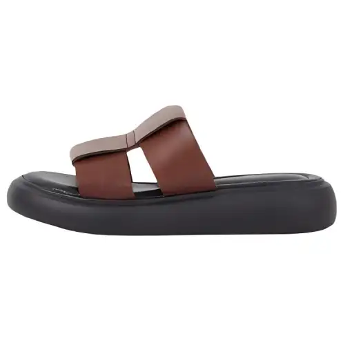 VAGABOND SHOEMAKERS Slip Resistant Slide Slippers Women's Brown