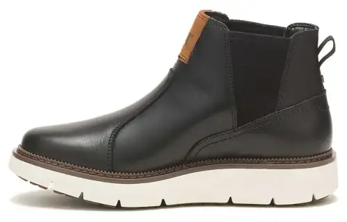 CAT Chariot Ankle Length Chelsea Boots Women's Dark Brown