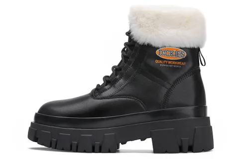 Dickies Combat Boots Women's Black