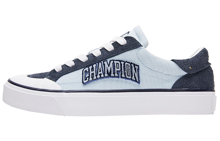 Champion Campus Star 1.0 Skateboard Shoes Men's Low Top Midnight Blue/Ballet Blue