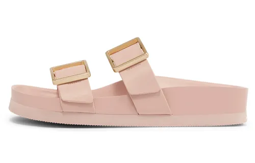 CHARLES&KEITH Slide Slippers Women's Light Pink