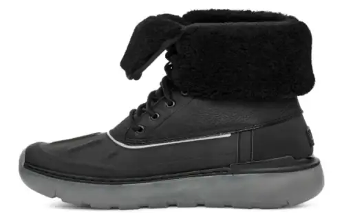 UGG Short Snow Boots Men's Black