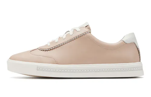 Clarks Skateboard Shoes Women's Low Top Light Pink