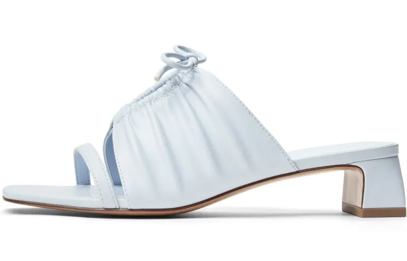 CHARLES&KEITH Composite Sole Slide Slippers 3.5cm Women's Light Blue Light Blue