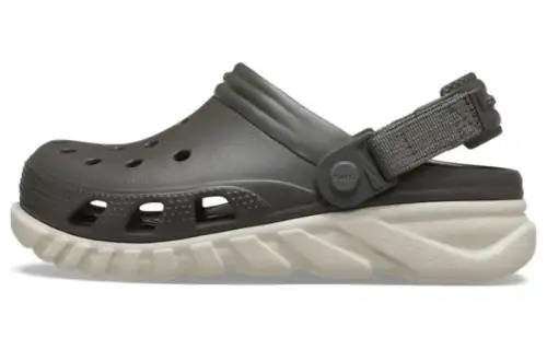 Crocs Duet Max Clog EVA Soft And Comfortable Clogs Unisex Black