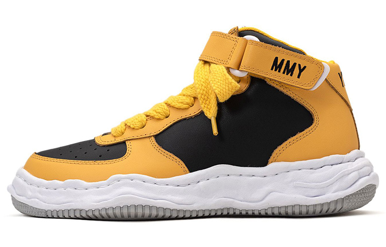 MIHARA YASUHIRO Maison MIHARA YASUHIRO Wayne OG Sole Leather High Yellow Black