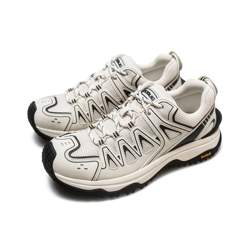 GUQUE Low top Hiking Shoes Unisex Gray