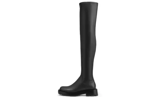 CHARLES&KEITH Pu Over the knee Boots Women's Black