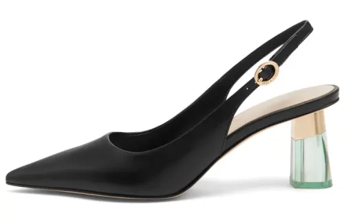 CHARLES&KEITH High Heels Women's Black/Chalk White