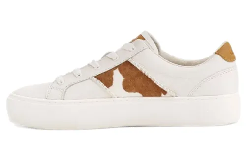 UGG Skateboard Shoes Women's Low Top White/Sand