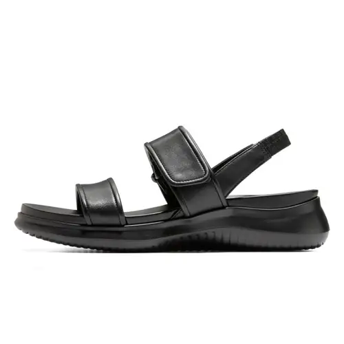 COLE HAAN Cow Leather Beach Sandals Women's Black