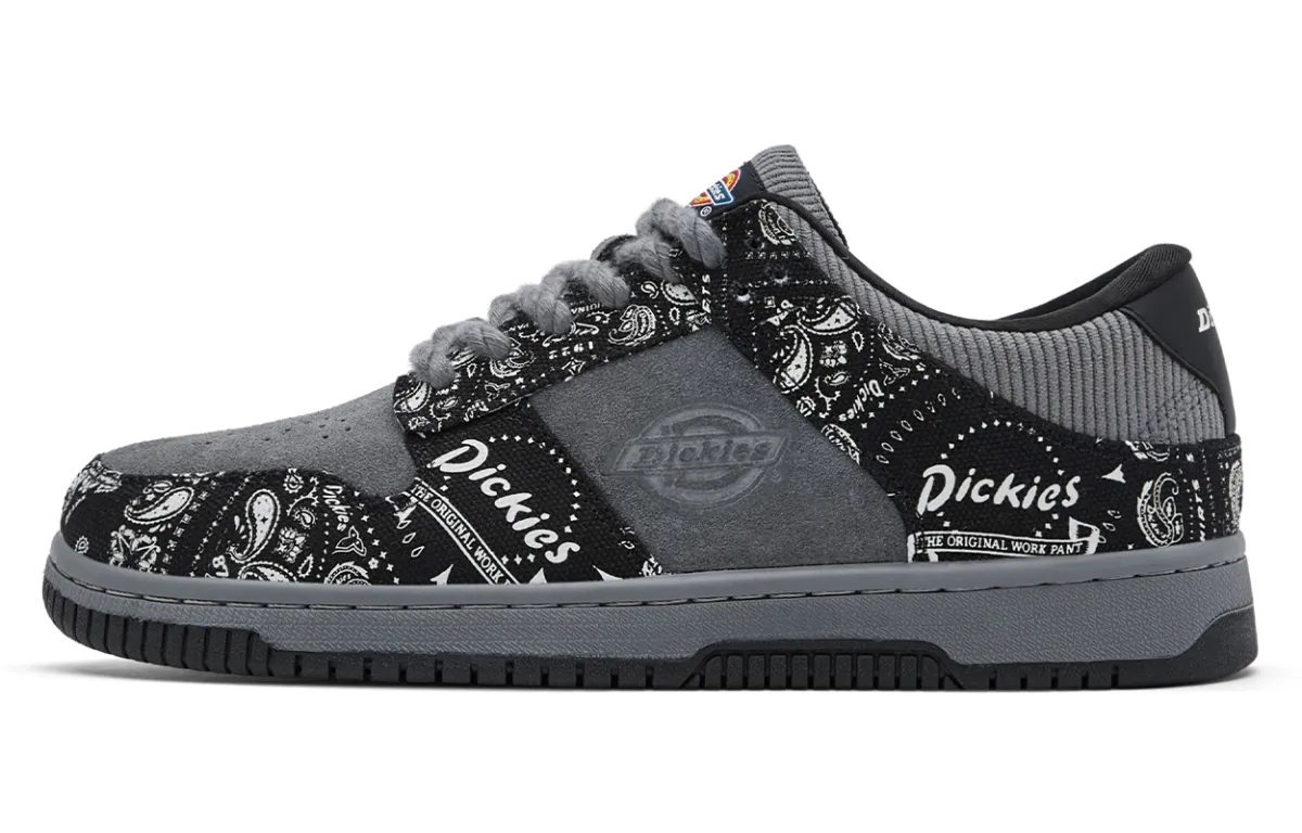 Dickies Low top Skateboard Shoes Men's Carbon Black