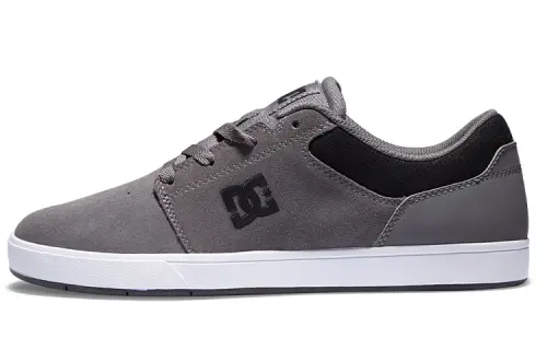 DC Shoes Crisis 2 Slip Resistant Abrasion Resistant Low top Skateboard Shoes Men's Gray